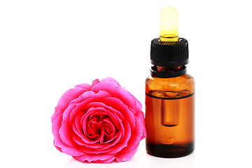 Image showing rose essential oil