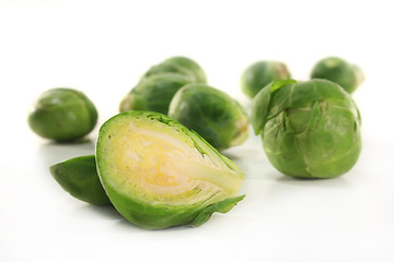 Image showing Brussels sprouts