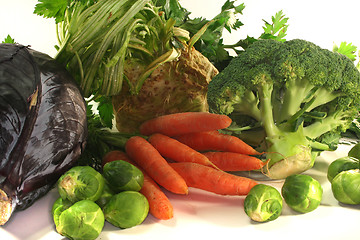 Image showing Winter vegetables