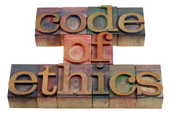 Image showing code of ethics