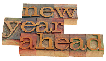 Image showing New Year ahead