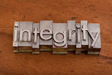 Image showing integrity or ethics concept