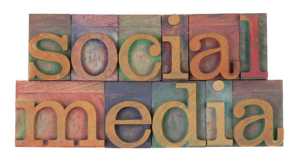 Image showing social media