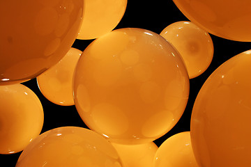 Image showing Amber circles