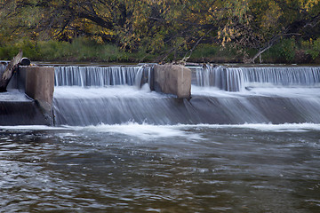 Image showing river diversion dam