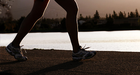 Image showing Running Woman