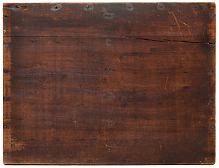 Image showing grunge wood board