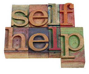 Image showing self-help