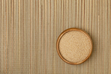 Image showing bowl of amaranth grain