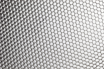 Image showing honeycomb grid abstract