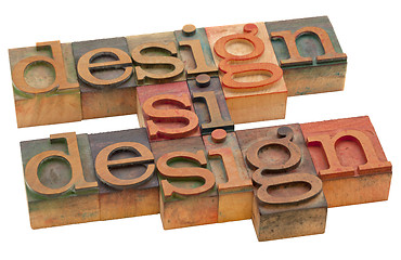 Image showing design word abstract