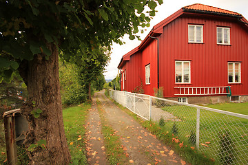 Image showing Red house.