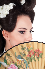 Image showing Portrait Of Geisha
