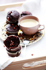 Image showing chocolate muffins