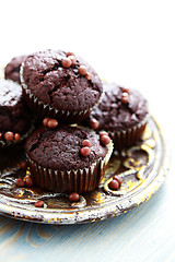 Image showing chocolate muffins