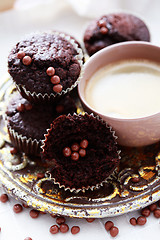 Image showing chocolate muffins