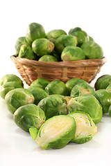 Image showing Brussels sprouts