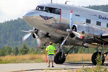 Image showing Dakota veteran aircraft