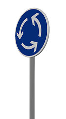 Image showing traffic circle