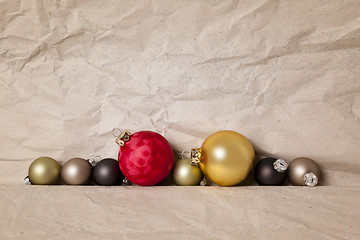 Image showing christmas balls