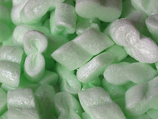 Image showing Polystyrene beads