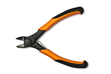 Image showing Cutting pliers closeup