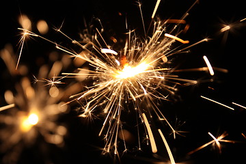 Image showing Gorgeous sparklers