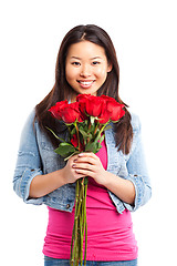 Image showing Valentine girl