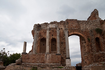 Image showing Roman Theater Stage