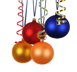 Image showing christmas decorations