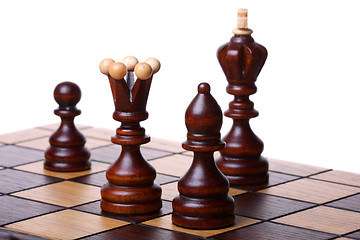 Image showing Chess pieces