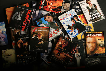 Image showing DVD movies