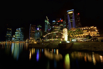 Image showing Singapore skyline