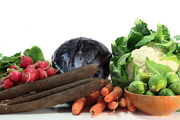 Image showing Winter vegetables
