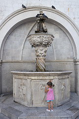 Image showing Water fountain Dubrovnik