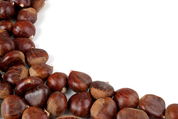 Image showing Chestnuts background