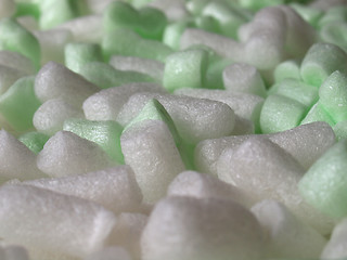 Image showing Polystyrene beads