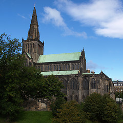 Image showing Glasgow cathedral