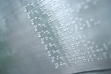 Image showing Plain Braille Page