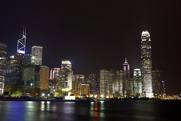 Image showing Hong Kong harbour