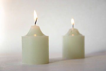 Image showing dimentional candles