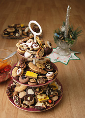 Image showing czech christmas cookies