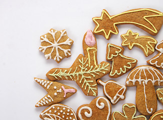 Image showing czech christmas cookies