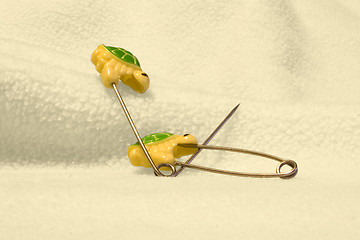 Image showing Diaper Pins