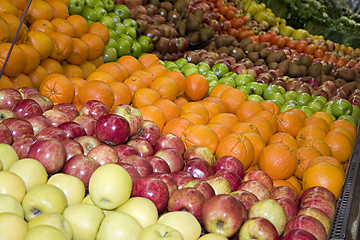 Image showing fruit department
