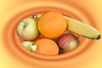 Image showing fruit swirl