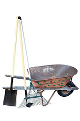 Image showing gardening supplies