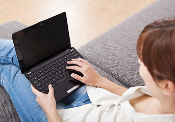 Image showing Working at home