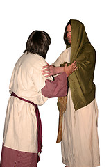 Image showing Jesus and his Disciple