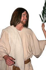 Image showing Jesus - Palm Sunday